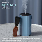 Waterless Essential Oil Diffuser Aromatherapy Scent Diffusers for Home Large Room, Bedroom, Car, Office, Desk, Battery Operated