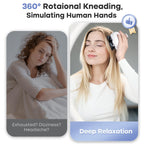 arboleaf Scalp Massager Electric Kneading Head Massager Scalp Stress Relax Portable Rechargeable Hair Massage Waterproof Cat Scr