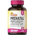 Prenatal Multivitamin and Mineral Formula | 100 Quick Release Capsules | with Folic Acid 800 mcg | Non-GMO, Gluten Free Suppleme