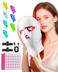Red Light Therapy for Face LED Light Therapy Mask Skin Care Mask,Cordless LED Face Mask face & Neck Red & Infrared Lights Masks