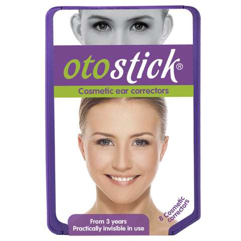 Otostick - 8 Count Cosmetic Discreet Protruding Ear Corrector - Corrective Ear Care Products for Ear Pinning without Surgery fro