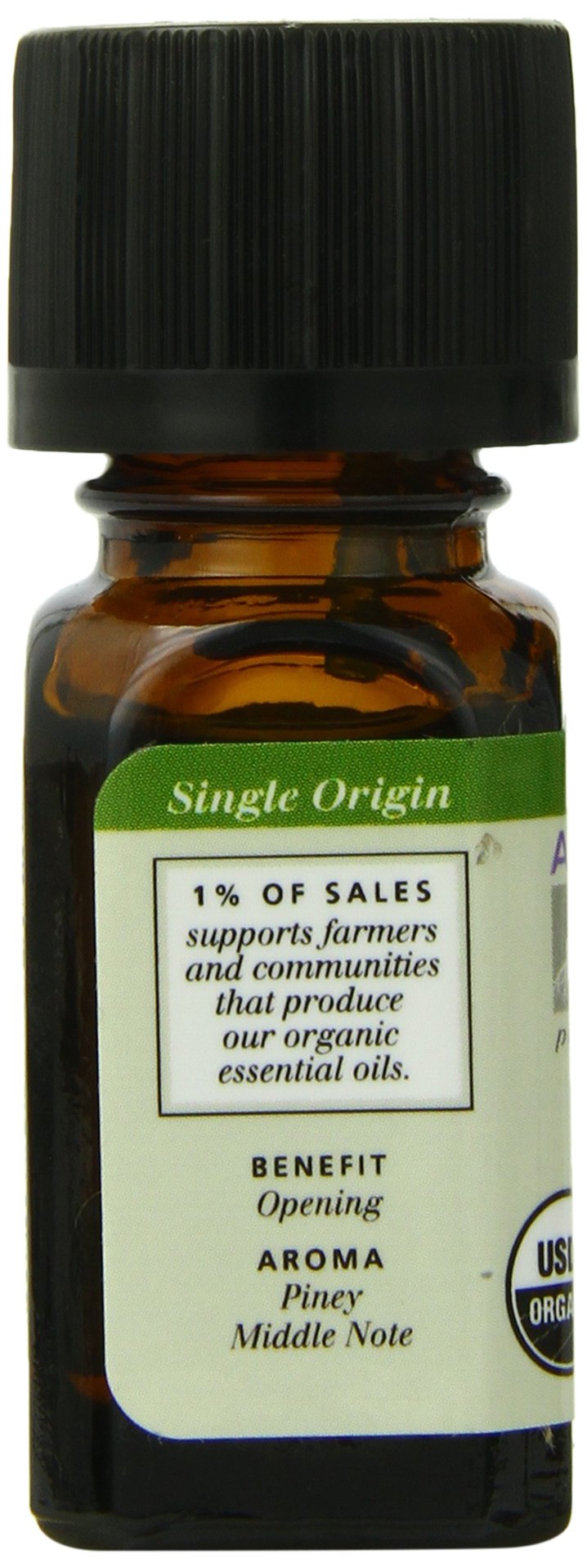 Aura Cacia Organic Cypress Essential Oil | GC/MS Tested for Purity | 7.4ml (0.25 fl. oz.)