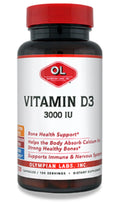 Vitamin D3 3000 Iu 100 Capsules