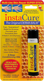 INSTACURE Original Derma Balm Jumbo-Sized Skin Repair Stick w/Manuka Honey. Eczema, Psoriasis Dry Skin Relief. Revive Knuckles C