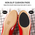 Dr. Shoesert Non-Slip Shoes Pads Adhesive Shoe Sole Protectors, High Heels Anti-Slip Shoe Grips (Black)