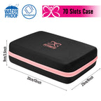 FITNATE Essential Oils Storage Essential Oils Case for 5ml 10ml 15ml Essential Oils, Essential Oil Travel Case with Essential Oi