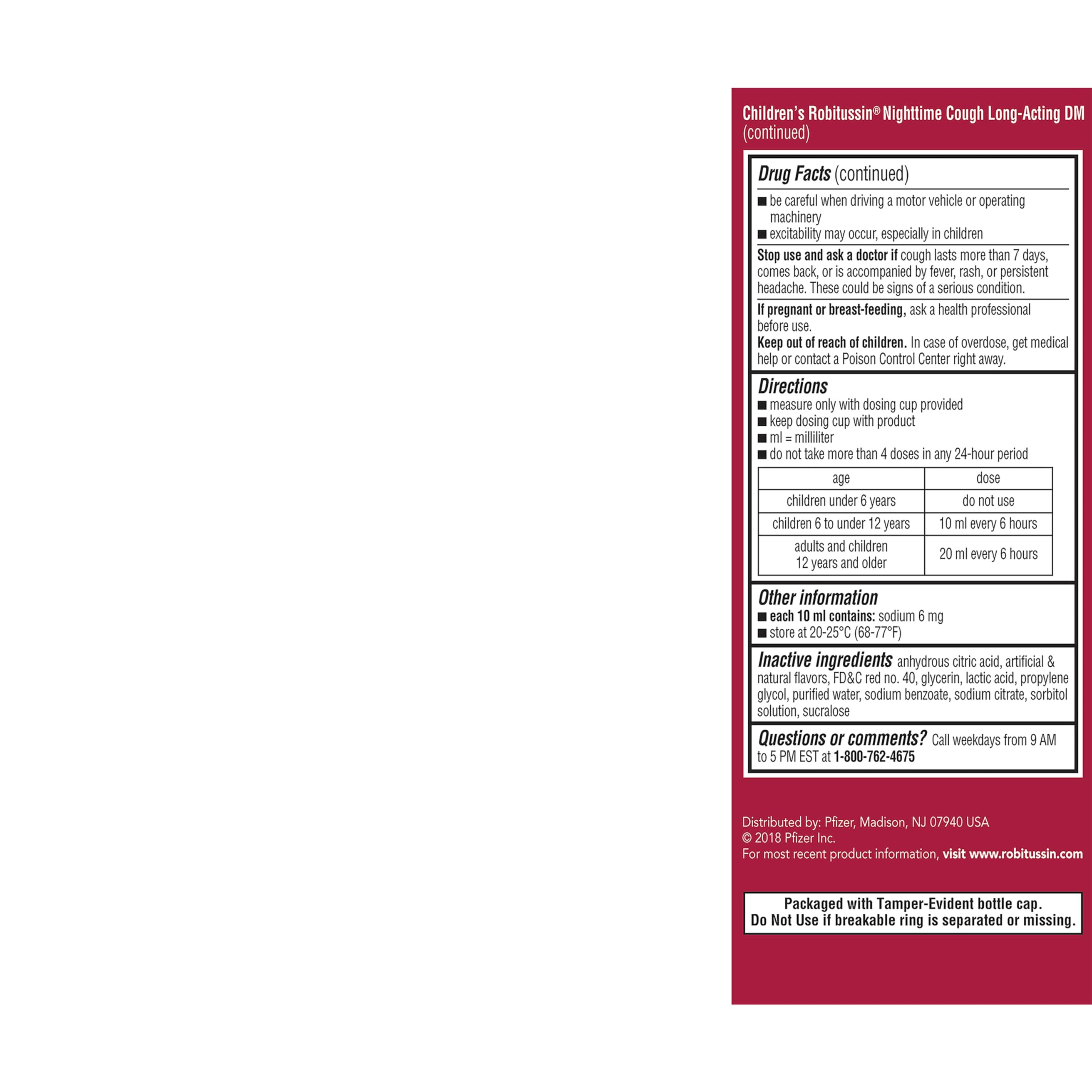 Childrens Robitussin DM Day and Night Cough Relief Value Pack, Cough Medicine, Grape/Fruit Punch Flavor - 4 Fl Oz x 2
