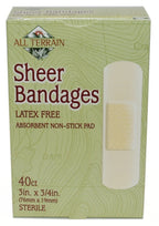 All Terrain Bandage,Sheer 3/4 Inch X 3 Inch - 40 CT, 4 pack4