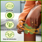 MOSKESON Knee Patches - 36Pcs Warming Herbal Plaster for Joint, Wormwood Extract Sticker for Knee, Back, Neck, Shoulder