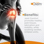 OmneDiem Joint Comfort with ZOARA, 60 Capsules - Dietary Supplement for Comprehensive Joint Care & Comfort
