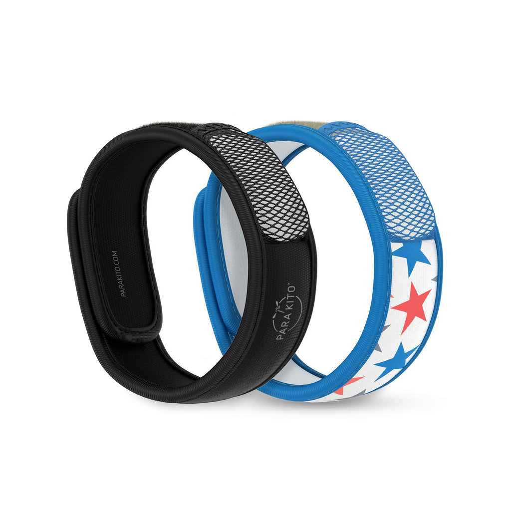 PARAKITO Mosquito Repellent Bracelets + Refill Pellets Bundle, Mosquito Bracelets, Peppermint Oil, DEET Free Mosquito Repeller,