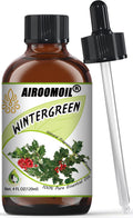 Wintergreen Essential Oil 4 oz - 100% Pure Therapeutic Grade for Diffusers, Aromatherapy, Topical/Skin Care & Spray