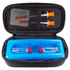 ChillMED Micro Cooler Bag - Diabetic Insulin Vial Carrying Case Travel Pack With Re-Freezable Ice Pack - Up to 12 Hours of Cool