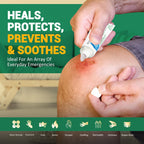 MED PRIDE Antibiotic Bacitracin Ointment with Zinc for First Aid Relief of Chafing, Diaper Rash, Dermatitis, Eczema, Itchy Dry S