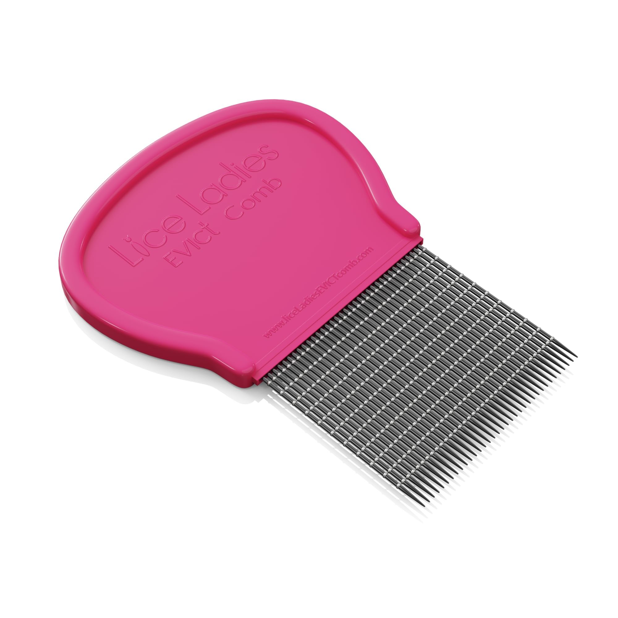 Lice and Nit Comb by Lice Ladies - Efficient Lice and Nit Removal | Lice Comb Safe for All Types of Hair | Stainless Steel Teeth