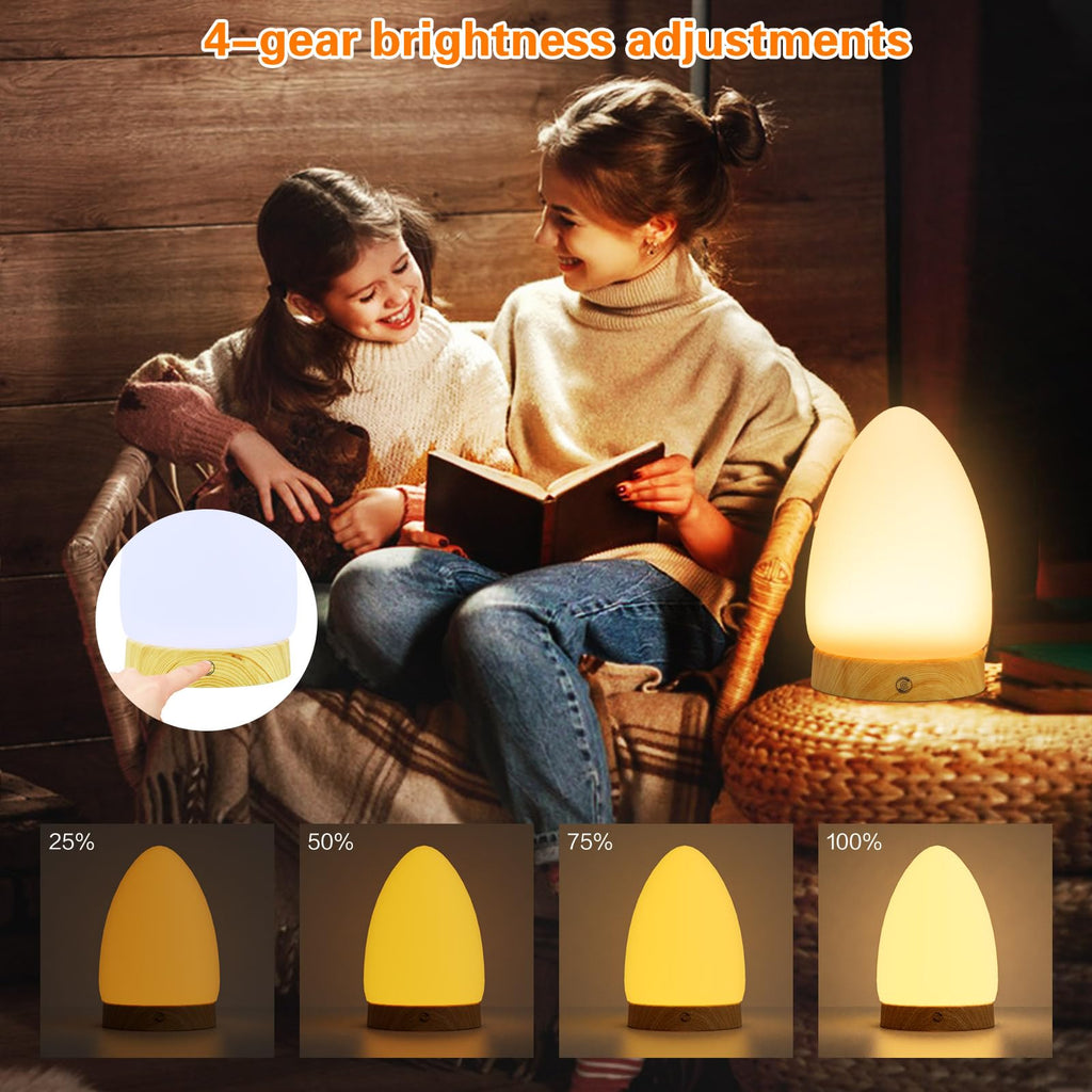 Hopihe Light Therapy Lamp, UV-Free 10000Lux Sunlight Lamp with Touch & Remote Control, Memory Function Happy Sun Lamp 4 Adjustab