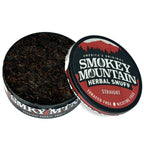 Smokey Mountain Herbal Long Cut - Straight - 1 Can - Tobacco Free and Nicotine Free Snuff