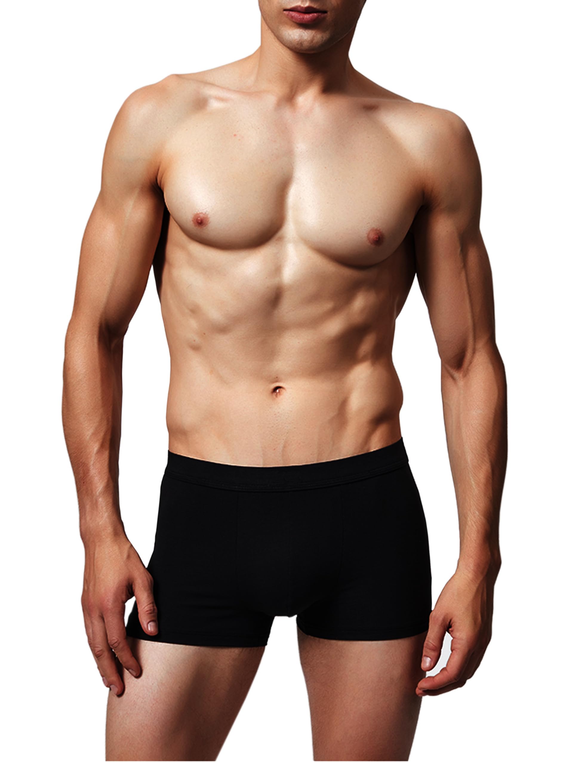 AIRCUTE Washable Urinary Incontinence Underwear for Men, Instant Absorbency, Bladder Leaks Protection Boxer Briefs(60ML) (X-Larg