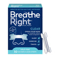 Breathe Right Original Nasal Strips | Clear | Sm/Med | For Sensitive Skin| Drug-Free Snoring Solution & Nasal Congestion Relief 