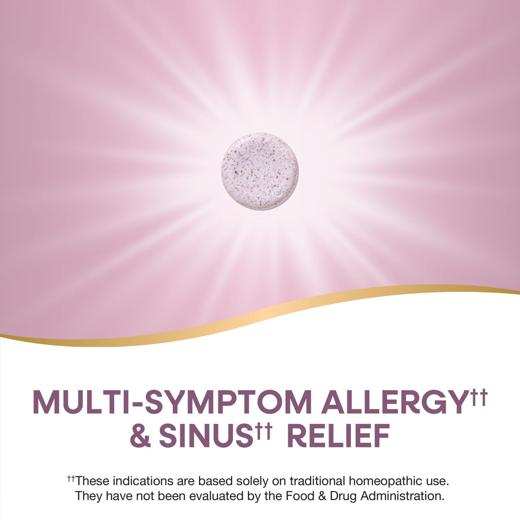 Natures Way Allergy+Sinus Relief Chewables, Umcka, Sneezing*, Runny Nose*, Headache*, Cough, Congestion, No Phenylephrine, Non-