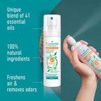 Puressentiel Purifying Air Freshener Spray - Room Spray with 41 Essential Oils - Eliminate Odors without Synthetic Chemicals - M
