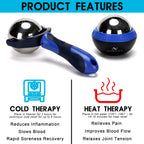 Nobility Massage Ball Roller- Ice Cold and Hot for Deep Tissue and Sore Muscle Relief of Stiffness and Stress, Body, Neck, Back,