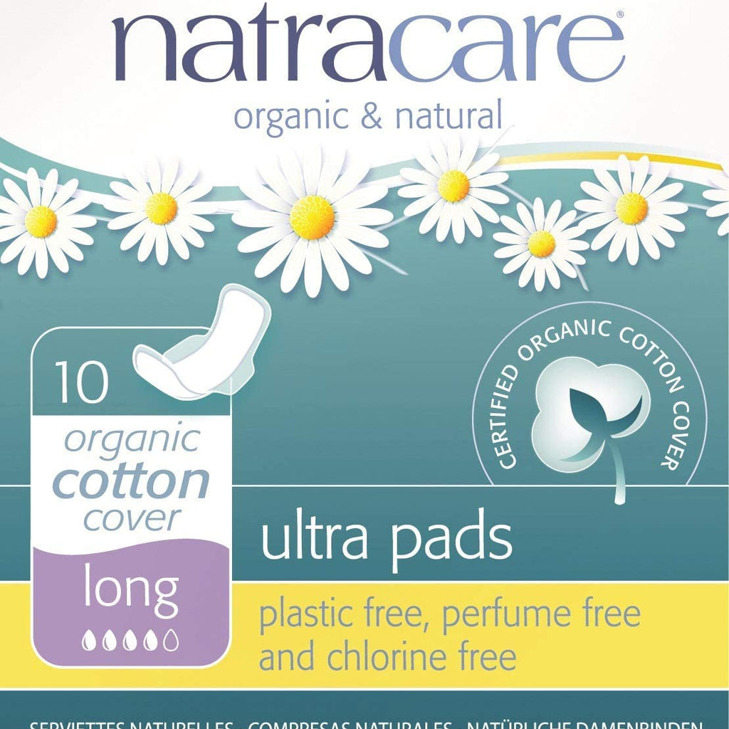 Natracare: Natural Ultra Long Pads With Wings (2 X 10 Ct)