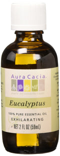 Aura Cacia Eucalyptus Essential Oil, 2 Ounce