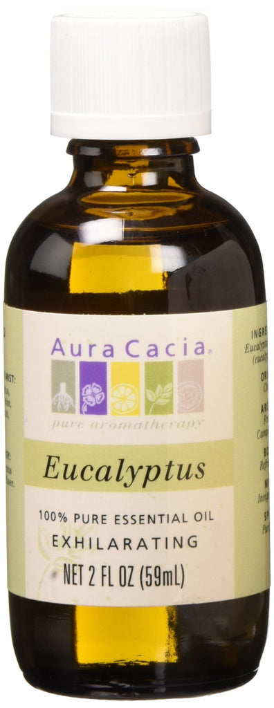 Aura Cacia Eucalyptus Essential Oil, 2 Ounce