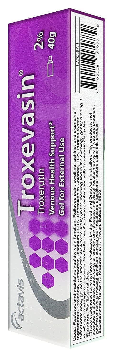 Troxevasin gel 40g/1.4 Oz by Troxevasin
