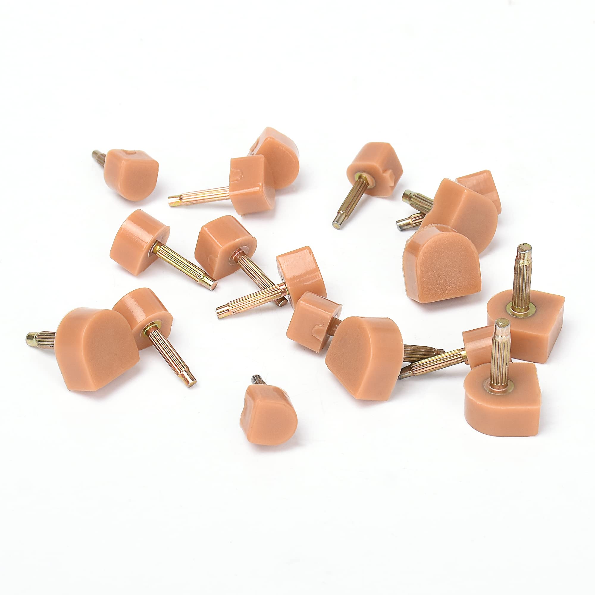 N/A 10Pairs High Heel Tips Replacement Kit Heel Caps Cover Heel Replacement Protectors Heel Tips Replacement Dowels for High Hee
