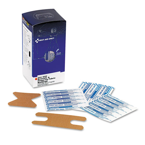 First Aid Only Knuckle & Fingertip Fabric Bandages, 10 Count