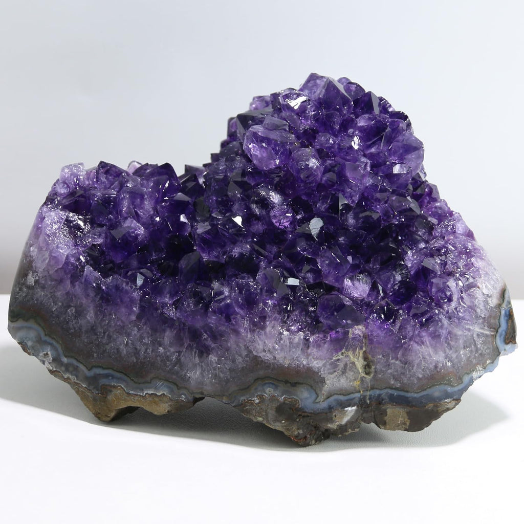 Namzi Raw Amethyst Stones and Crystals Rock, Natural Amathesis Crystal Clusters, Geodes with Crystals, Cuarzo Amatista Original,
