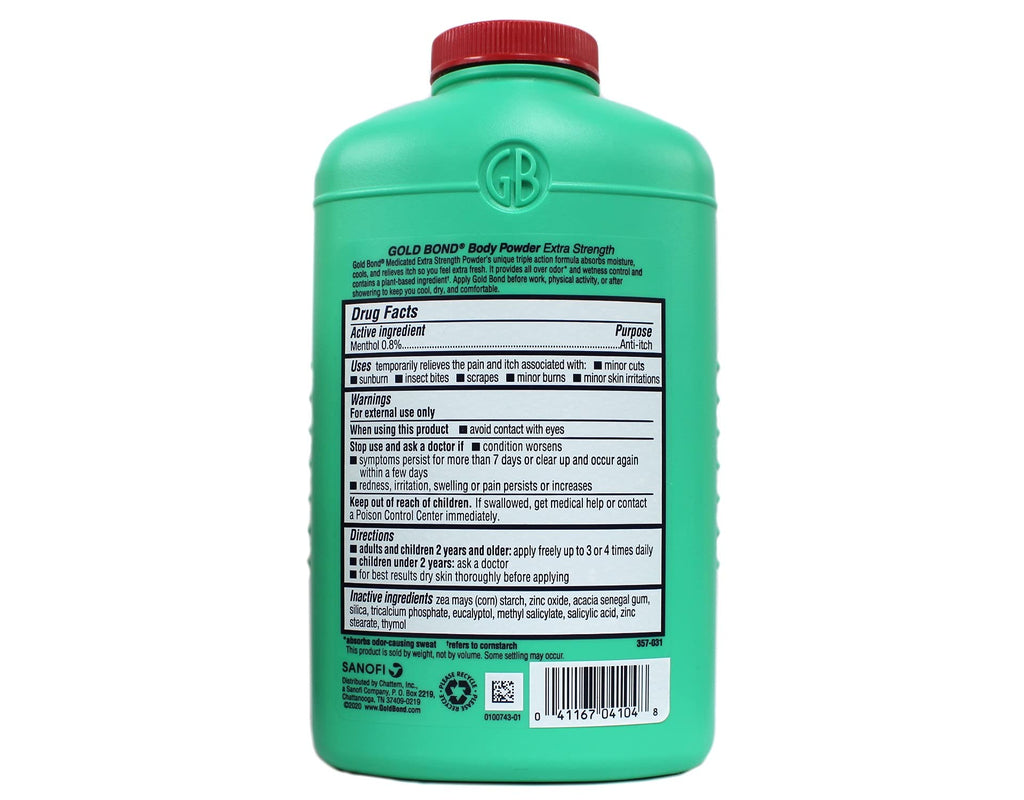 Gold Bond Medicated Body Powder Extra Strength 10oz