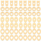 Mcvcoyh (150 PCS) Corn Pads Foam Callus Cushions Cocoon Eye Sticker, Waterproof Corn Cushion, Adhesive Corn Protectors for Corn 