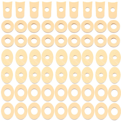 Mcvcoyh (150 PCS) Corn Pads Foam Callus Cushions Cocoon Eye Sticker, Waterproof Corn Cushion, Adhesive Corn Protectors for Corn 