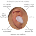 Mack s Pillow Soft Silicone Earplugs, Value Pack - The Original Moldable Silicone Putty Ear Plugs for Sleeping, Snoring, Swimmi