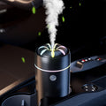 Gonlink Car Humidifier Diffuser - Smart Cool Mist Air Freshener for Essential Oils - USB for Car, Home, Office, Bedroom (Black)