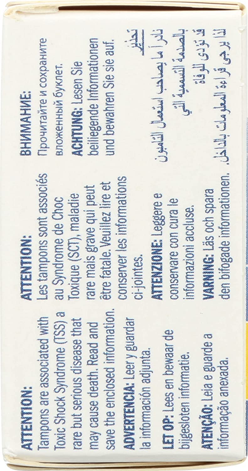 Natracare Tampons Regular 10CT- 8 Pack (80 Total)