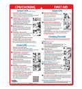 Safety Magnets by ZOCO - CPR & Choking Fridge Magnet - First Aid Instructions for Infants, Children, & Adults - Heimlich Maneuve