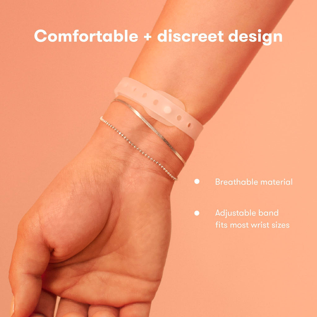 Frida Mom Nausea Bands for Morning Sickness Relief, Easter Basket Stuffer, 24/7 Support Through Pressure Point Therapy, Includes