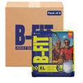 BFit Regular Adult Diaper Xl Size Pants | 60 Count (Extra Large) | Waist 3056 Inch | Unisex | Leakproof | Even Absorption | Lo