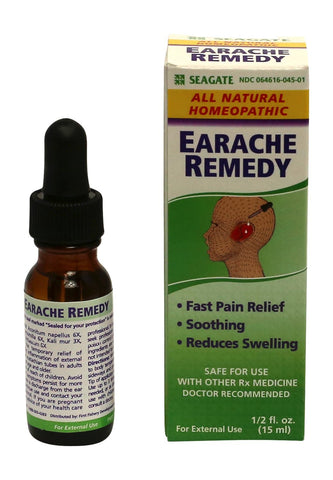 Seagate Products Homeopathic Olive Leaf Extract Earache Remedy 0.5 oz (Pack of 1)