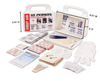 Rapid Care First Aid RC-10MAN-W 10 person 106 Piece ANSI/OSHA Compliant First Aid Kit in Wall Mountable Poly Case
