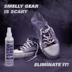 2Toms StinkFree Shoe Odor Eliminator Spray, Removes Odors Caused by Sweat in Shoes, Sneakers, Cleats, Boots & Gear, 8 Ounce Bott