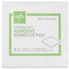 Medline Adhesive Remover Pad, Acetone-Free, 2-Ply Pad, 100 Count (Pack of 10)