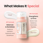 [K-Beauty] Neogen Dermalogy Probiotics Double Action Face Serum w/Lactobacillus, Bifida & Collagen | Firming Glass Skin Serum Mo