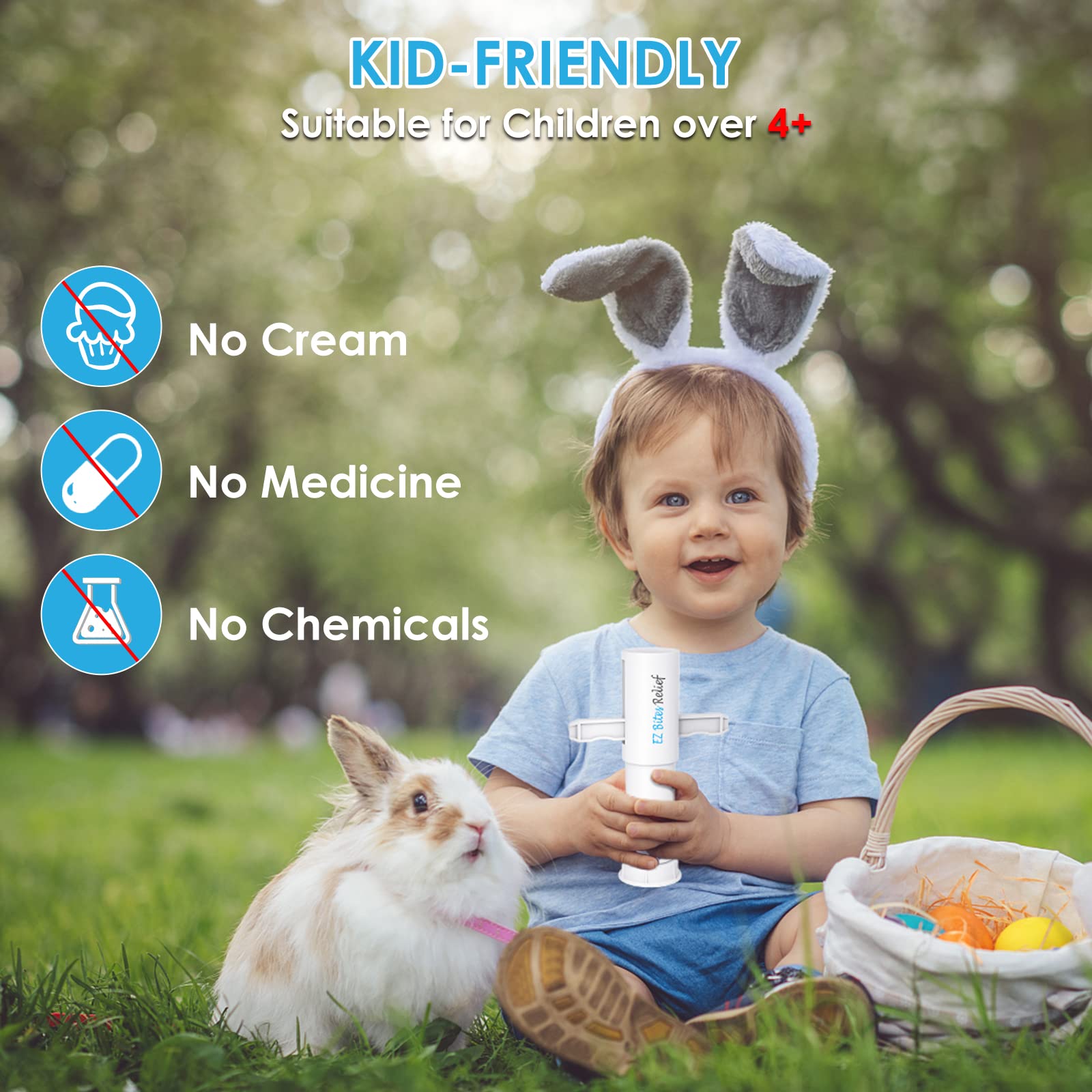 Bug Bite Suction Tool, Kid Friendly Bug Bite Sucker, Venom Extractor, Natural Reduce Itching & Swelling, Bite & Sting First Aid