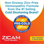 Zicam Cold Remedy No-Drip Nasal Spray with Cooling Menthol & Eucalyptus, Homeopathic, Zinc-Free, Pre-Cold Medicine, Shortens Col