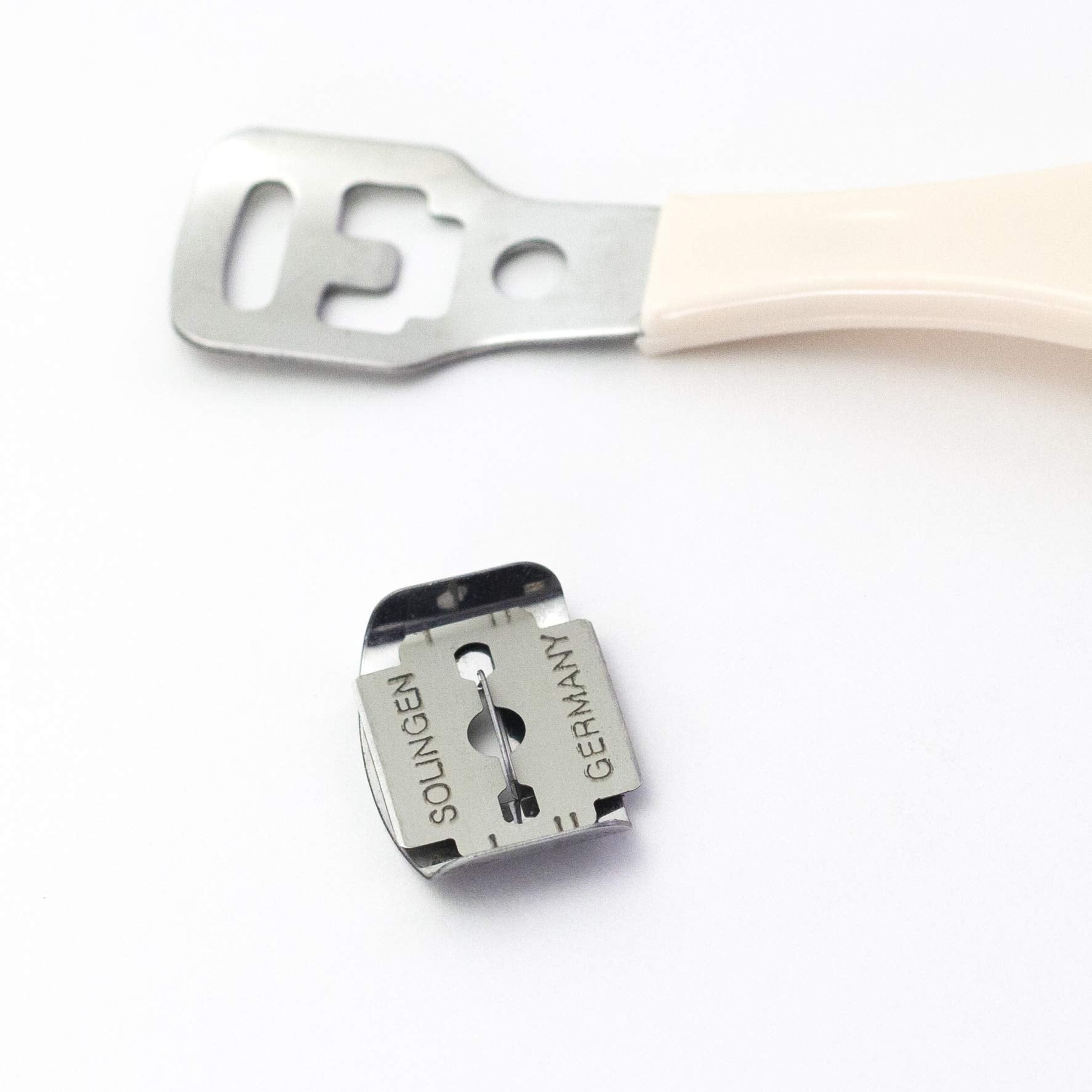 REFINE - Germany - Corn Plane Blades, Double-Edge Razor Blades, Replacement for Pedicure Corn Planes and Callus Shavers, Stainle